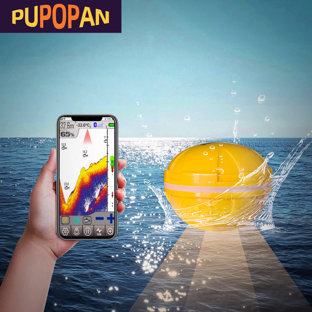Fish Finder Cable - PUPOPAN 100 متر العلامة التجارية الجديدة