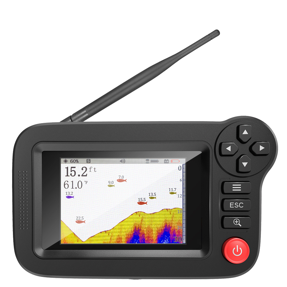 مكتشف الأسماك الذكي - مكتشف ال - مراجعة Fish Finder Gps وسعره