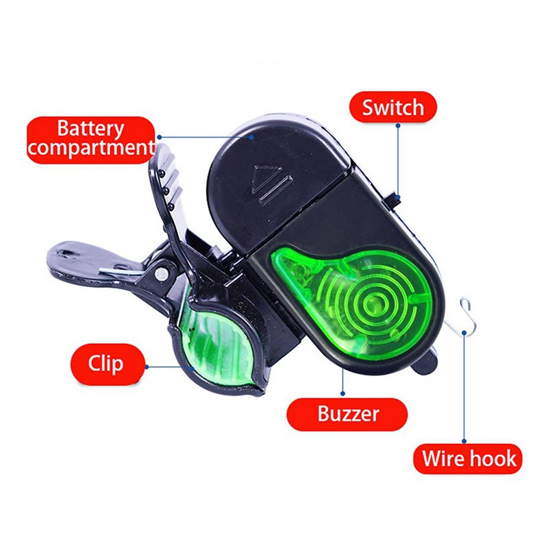 A06F-8PCS أجهزة إنذار لصيد الأ - مراجعة Fish Alarm وسعره
