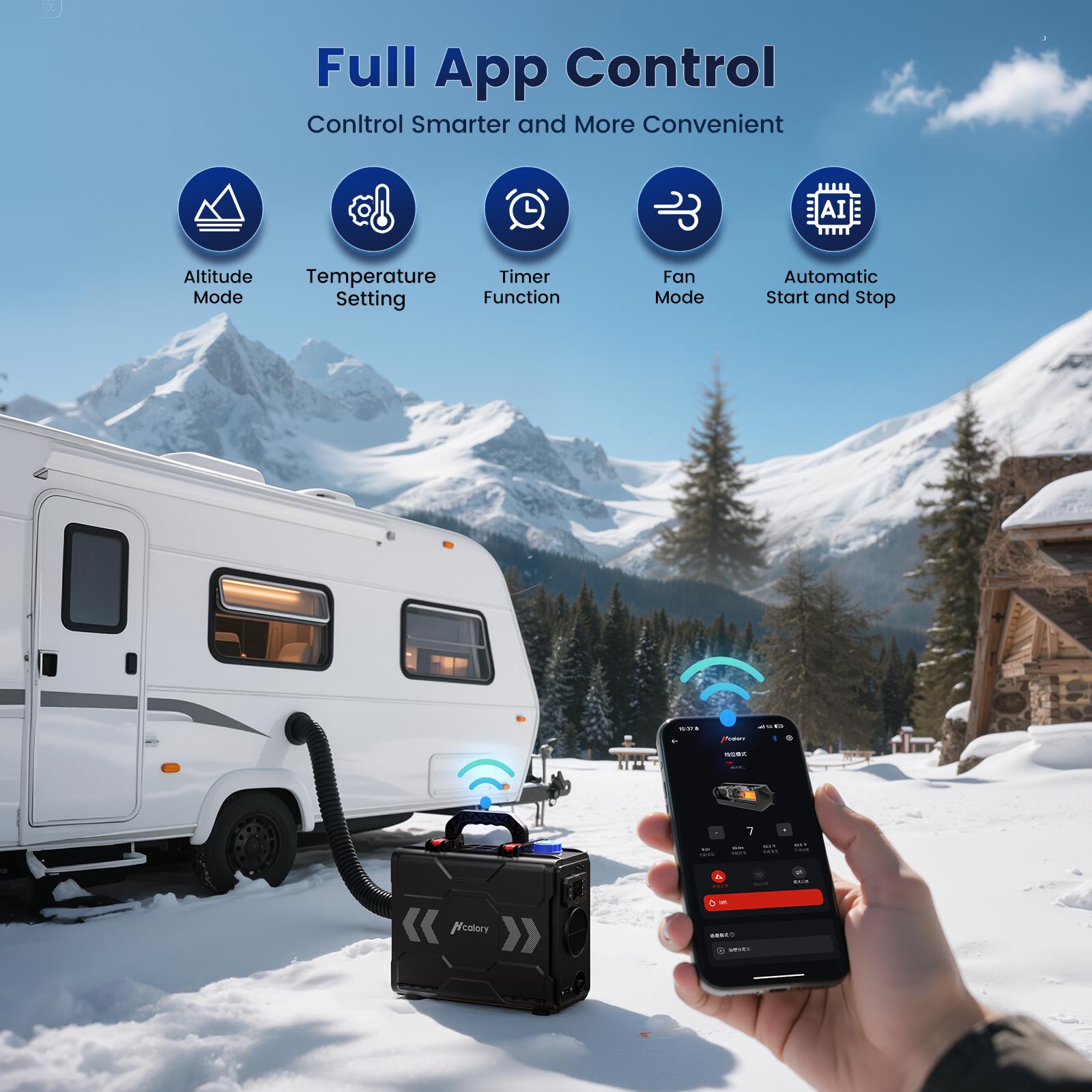 سخان ديزل Hcalory TB2S+ بقوة 8 - مراجعة Fishing Camera وسعره