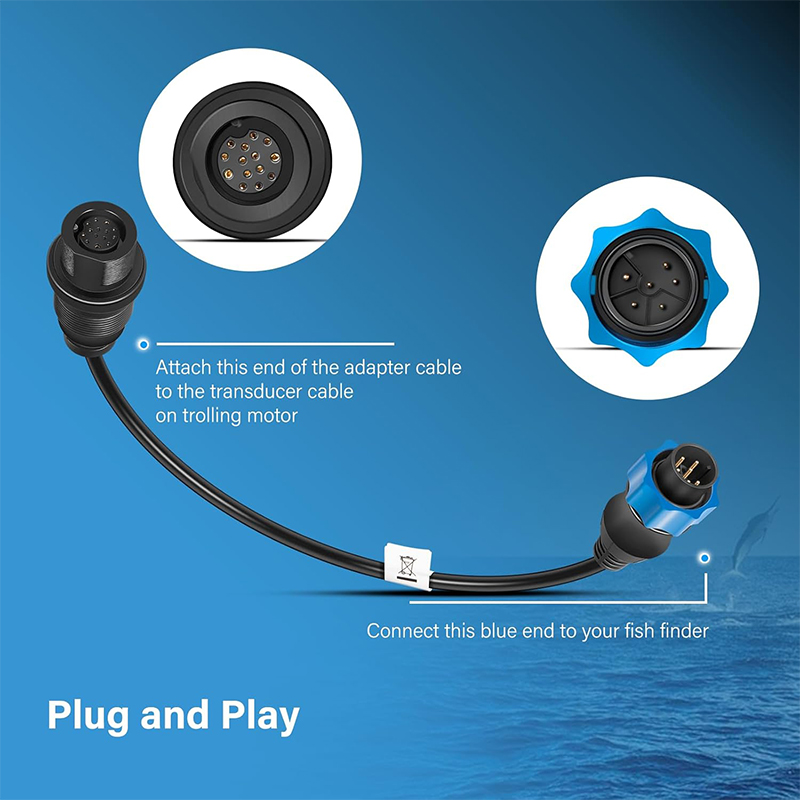 MKR-DSC-10 1852077 كابل محول D - مراجعة Fish Finder Cable وسعره